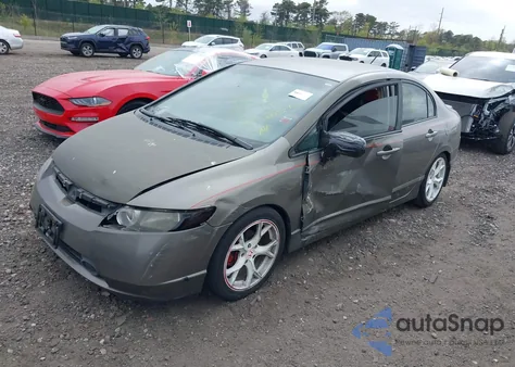 2006 Honda Civic Hybrid from USA, damaged, VIN JHMFA36256S017633